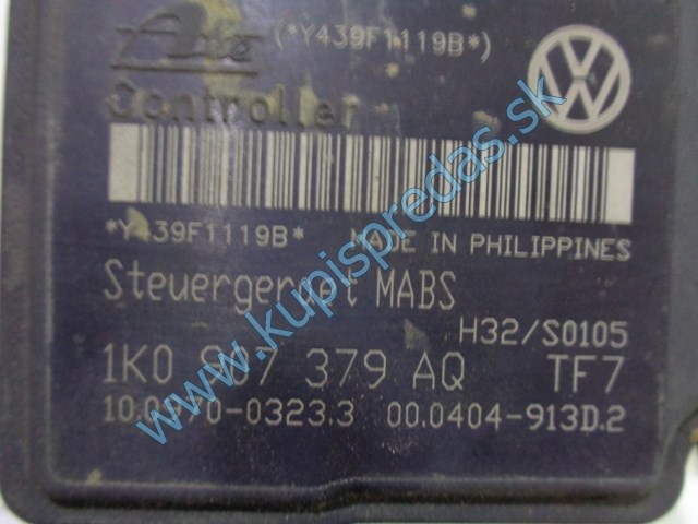 pumpa abs na vw volkswagen golf VI 1,4tsi, 1K0907379AQ